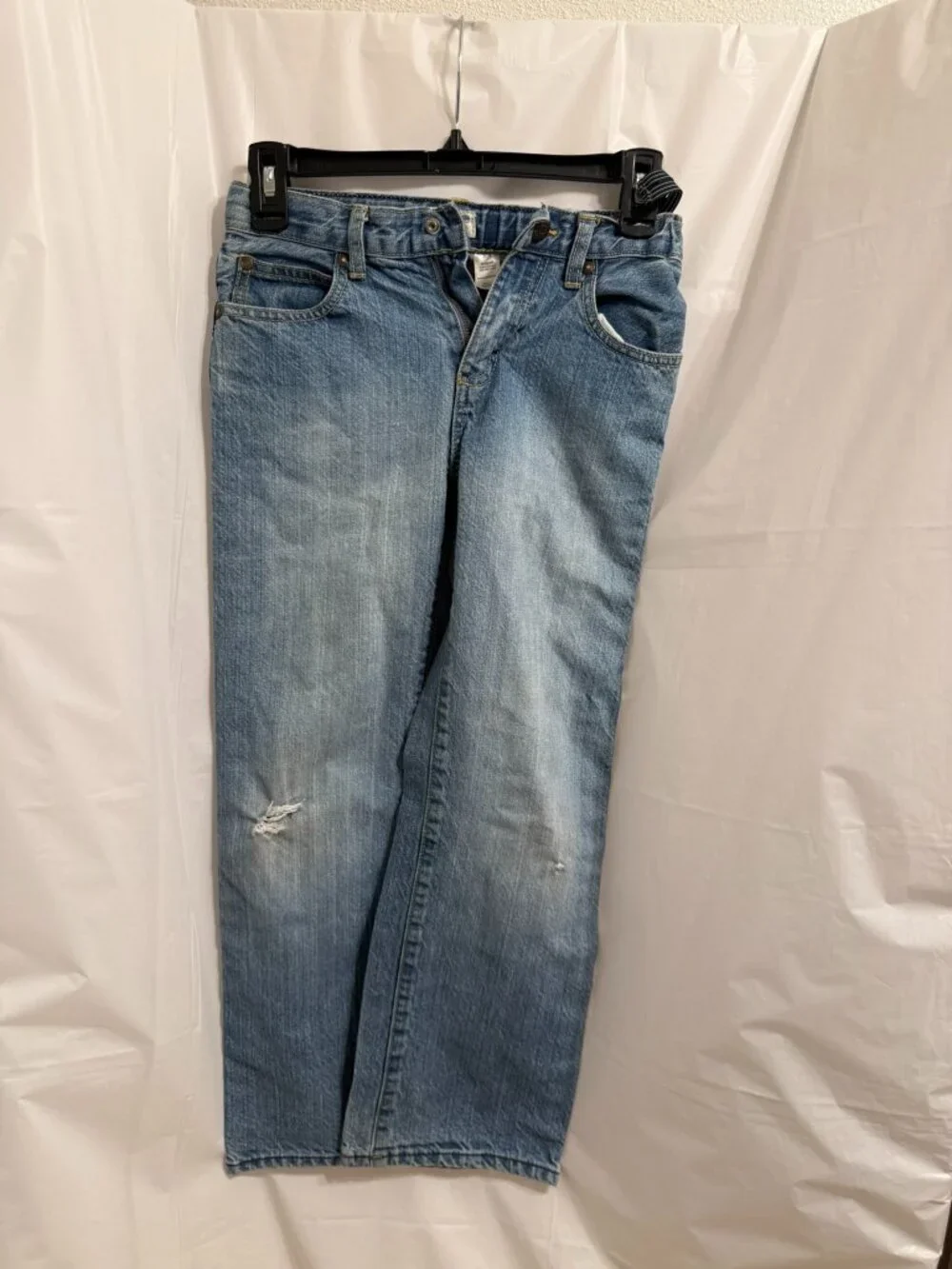 OshKosh Bgosh Boys Blue Jeans Size 10 Distressed